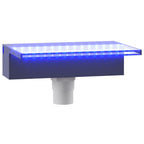 Sfioratore a Cascata con LED RGB Acrilico 30 cm