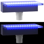 Sfioratore a Cascata con LED RGB Acrilico 30 cm