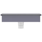 Sfioratore a Cascata con LED RGB Acrilico 45 cm per Piscina e Laghetto