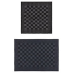 Set 10 Strofinacci in Cotone 100% Nero e Grigio