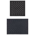 Set 20 Strofinacci in Cotone 100% Nero e Grigio