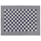 Set 10 Strofinacci in Cotone Blu e Bianco