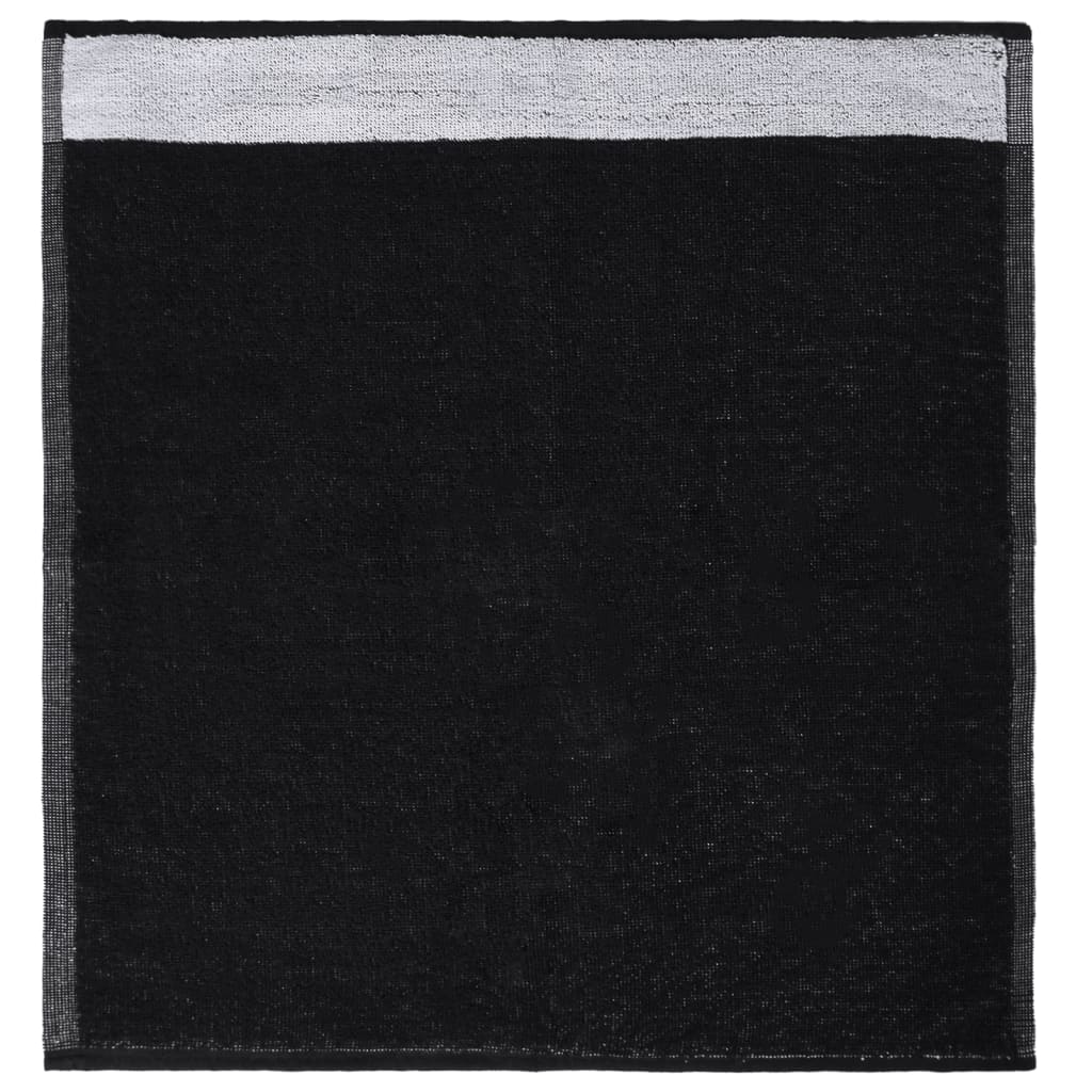 Set 12 Strofinacci in Cotone Nero - Panni Cucina e Asciugamani