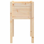Fioriere da Giardino 2 pz 40x40x70 cm in Legno Massello di Pino