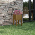 Fioriera da Giardino Ambra 40x40x70 cm in Massello di Pino