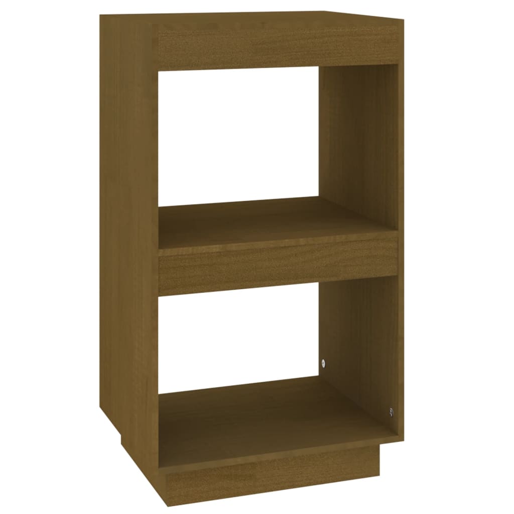 Libreria Marrone Ambra 40x35x71 cm in Legno Massello di Pino