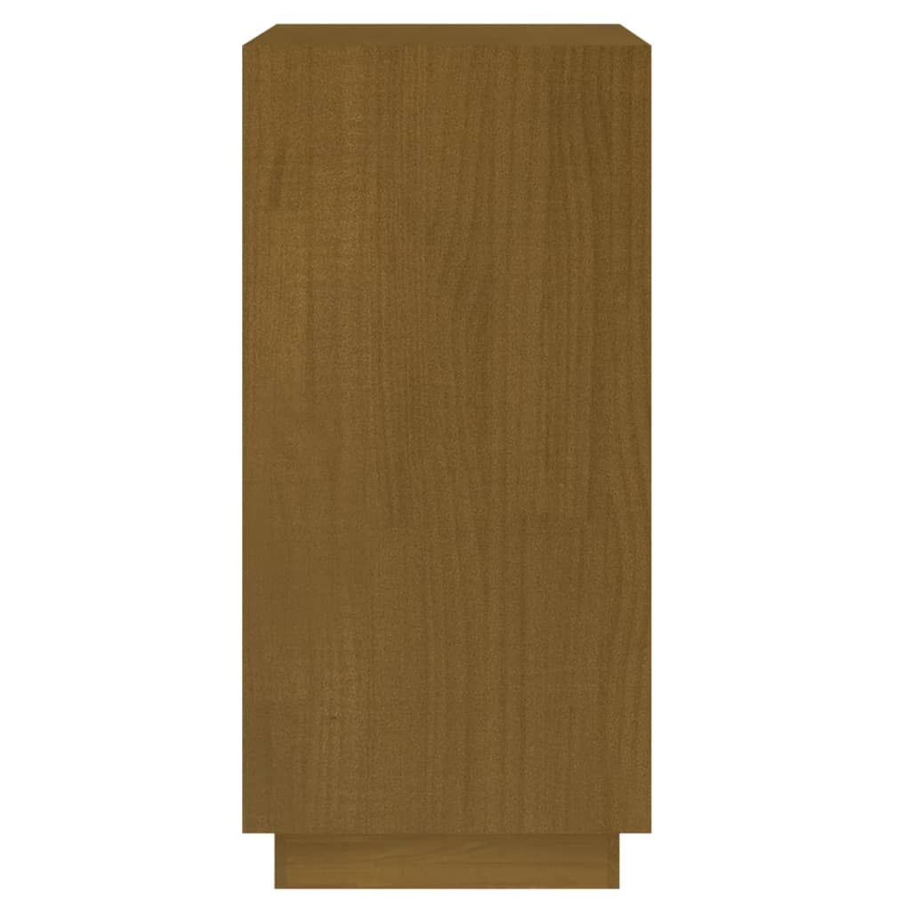 Libreria Marrone Ambra 40x35x71 cm in Legno Massello di Pino