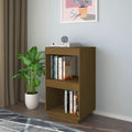 Libreria Marrone Ambra 40x35x71 cm in Legno Massello di Pino
