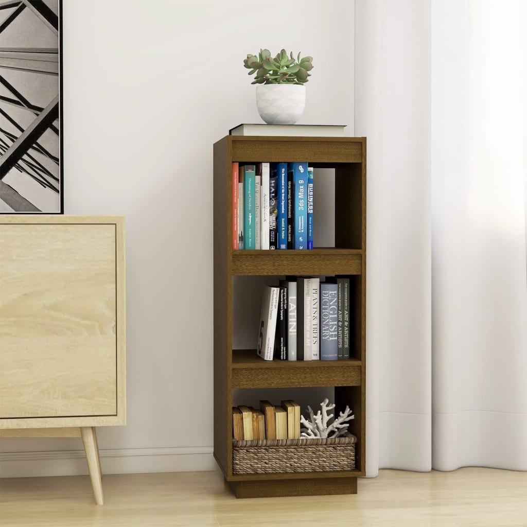 Libreria/Divisorio Ambra in Legno Massello di Pino