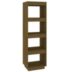 Libreria/Divisorio Ambra 40x35x135 cm in Legno Massello di Pino