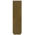 Libreria/Divisorio Ambra 40x35x135 cm in Legno Massello di Pino