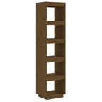 Libreria/Divisorio Ambra 40x35x167 cm in Legno Massello di Pino