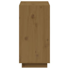 Libreria Marrone Ambra 60x35x71 cm in Legno Massello di Pino