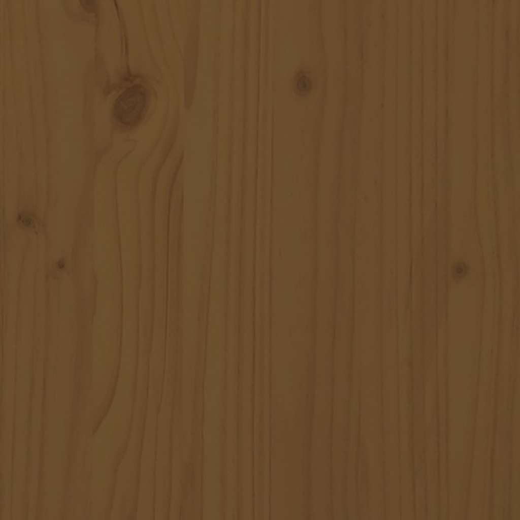 Libreria Marrone Ambra 60x35x71 cm in Legno Massello di Pino