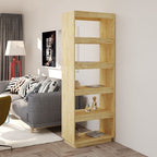 Libreria/Divisorio 60x35x167 cm in Legno Massello di Pino