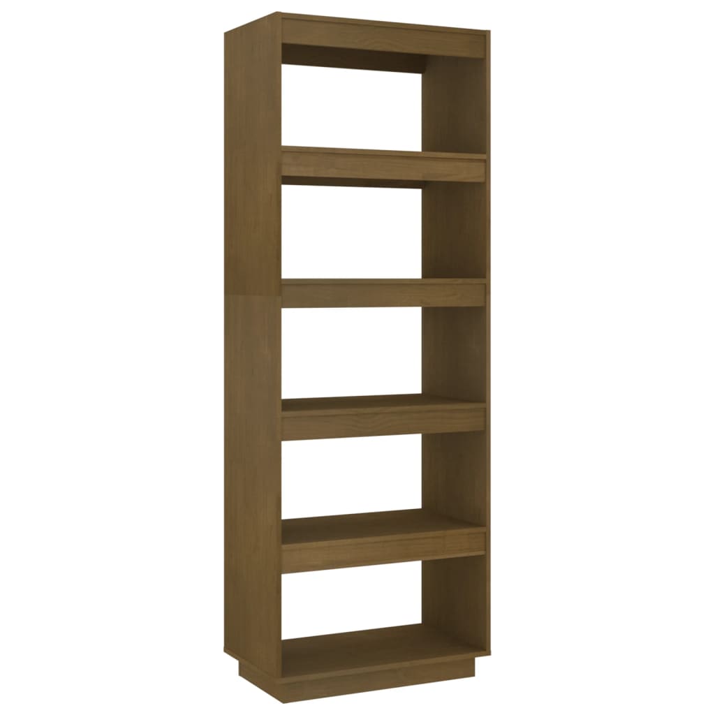 Libreria/Divisorio Ambra 60x35x167 cm in Massello di Pino