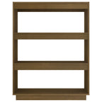 Libreria/Divisorio Ambra 80x35x103 cm in Massello di Pino