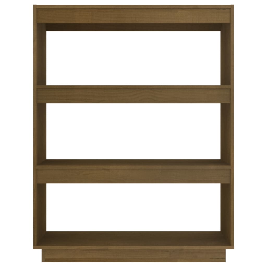 Libreria/Divisorio Ambra 80x35x103 cm in Massello di Pino