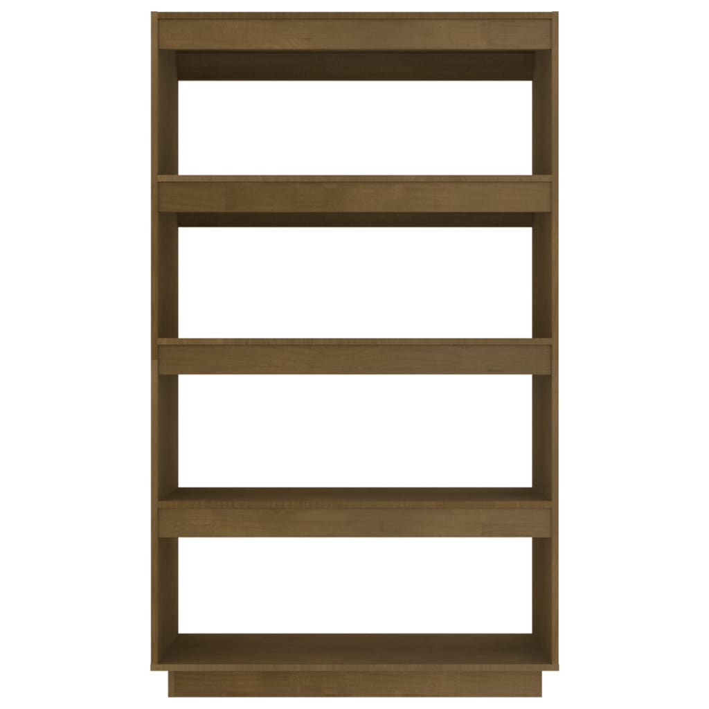 Libreria/Divisorio Ambra 80x35x135 cm in Massello di Pino