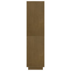 Libreria/Divisorio Ambra 80x35x135 cm in Massello di Pino