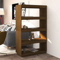 Libreria/Divisorio Ambra 80x35x135 cm in Massello di Pino