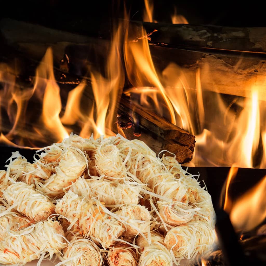 Accendifuoco BIO Naturale 15 kg - Fibra di Legno e Cera