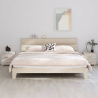 Comodini HAMAR 2 pz Bianchi 40x35x44,5 cm in Legno di Pino