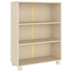 Libreria HAMAR ambra 85x35x112 cm in Legno Massello di Pino