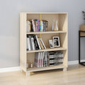 Libreria HAMAR ambra 85x35x112 cm in Legno Massello di Pino