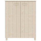 Scarpiera HAMAR ambra 85x40x108 cm in Legno Massello di Pino