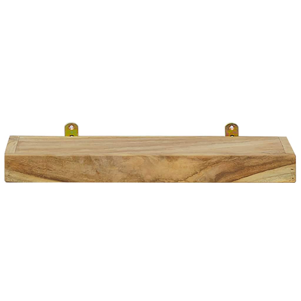 Mensole da Parete 2 pz 40x15x4 cm in Legno Massello di Teak