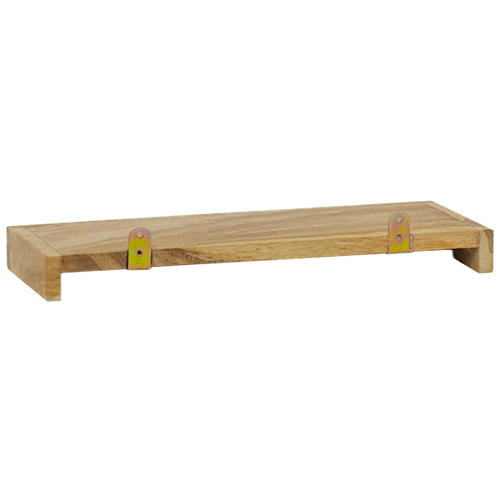 Mensole da Parete 2 pz 40x15x4 cm in Legno Massello di Teak