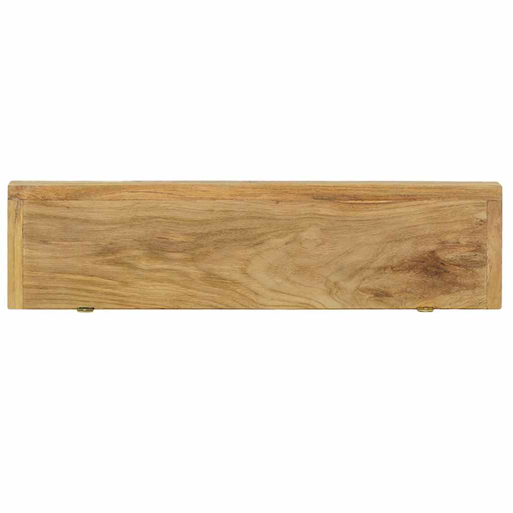 Mensole da Parete 2 pz 60x15x4 cm in Legno Massello di Teak