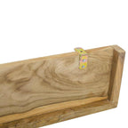 Mensole da Parete 2 pz 60x15x4 cm in Legno Massello di Teak