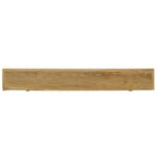Mensole da Parete 2 pz 110x15x4 cm in Legno Massello di Teak
