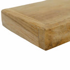 Mensole da Parete 2 pz 110x15x4 cm in Legno Massello di Teak