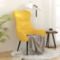 Sedia Relax Giallo Senape in Tessuto