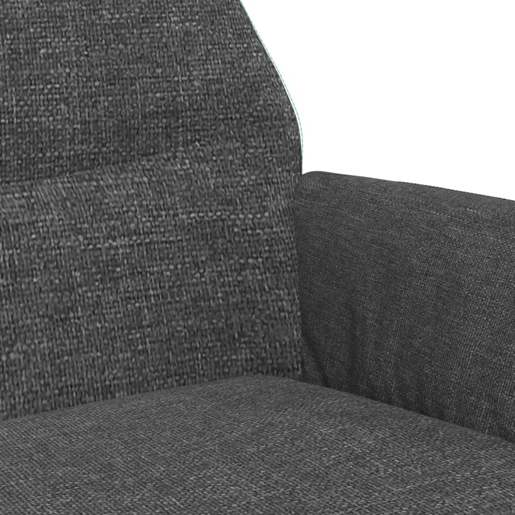 Sedia Relax Grigio Scuro in Tessuto