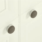 Armadietto in Plastica 79x43x85,5 cm Effetto Legno Vaniglia