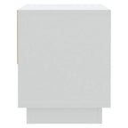 Comodino Bianco 45x34x44 cm in Truciolato