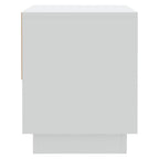 Comodini 2 pz Bianchi 45x34x44 cm in Truciolato