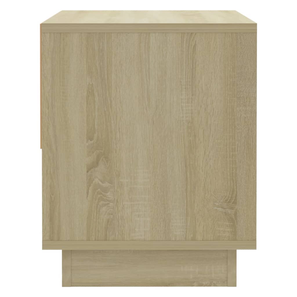 Comodini 2 pz Rovere Sonoma 45x34x44 cm in Truciolato