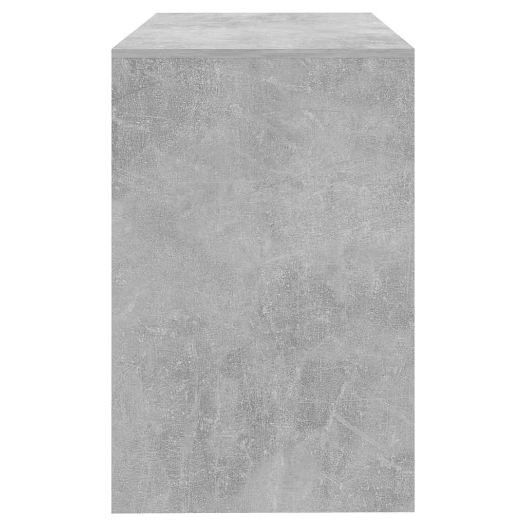 Scrivania Grigio Cemento 101x50x76,5 cm in Truciolato
