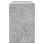 Scrivania Grigio Cemento 101x50x76,5 cm in Truciolato