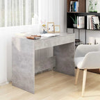 Scrivania Grigio Cemento 101x50x76,5 cm in Truciolato