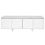 Mobile TV Bianco 120x30x40,5 cm in Truciolato