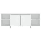 Mobile Porta TV Bianco 130x35x50 cm in Truciolato