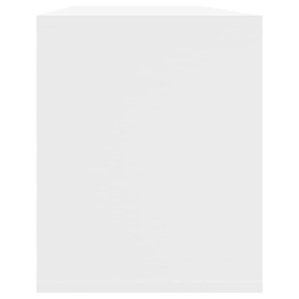 Mobile Porta TV Bianco 130x35x50 cm in Truciolato