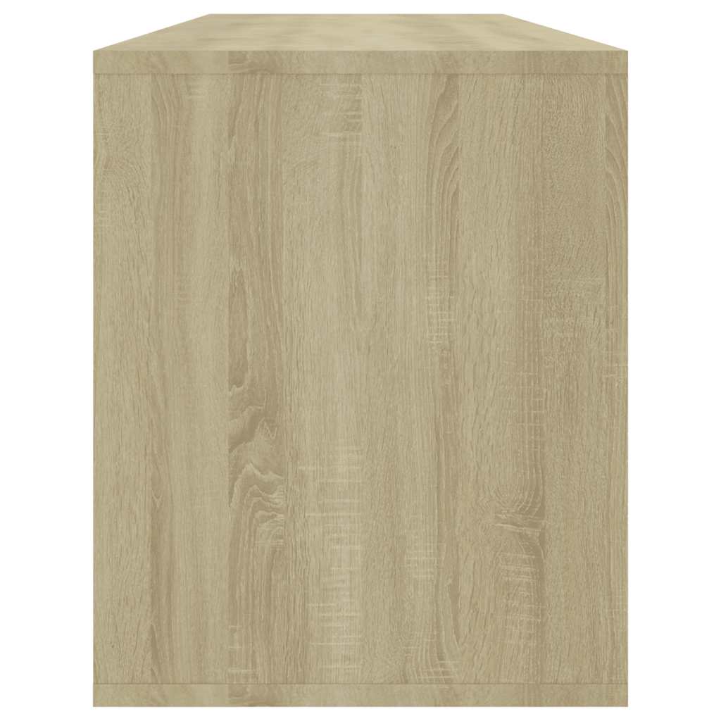 Mobile Porta TV Rovere Sonoma 130x35x50 cm in Truciolato