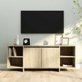 Mobile Porta TV Rovere Sonoma 130x35x50 cm in Truciolato